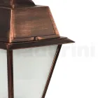 Vintage udendørs gulvlampe i aluminium Fremstillet i Italien - Doroty Viadurini