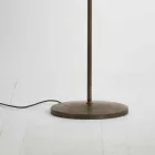 Lampe justerbar industrielle stil jord Reporter Il Fanale Viadurini