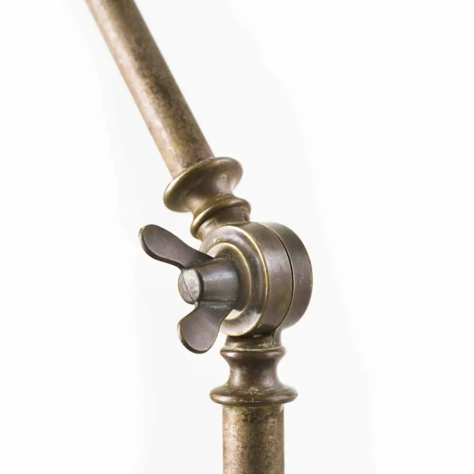 Lampe justerbar industrielle stil jord Reporter Il Fanale Viadurini