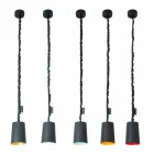 Vedhæng design lampe In-es.artdesign Paint Resin tavle Viadurini