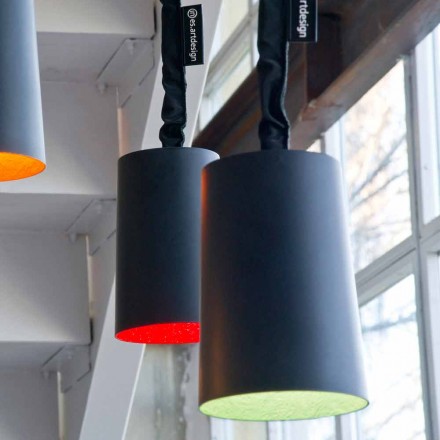 Vedhæng design lampe In-es.artdesign Paint Resin tavle Viadurini