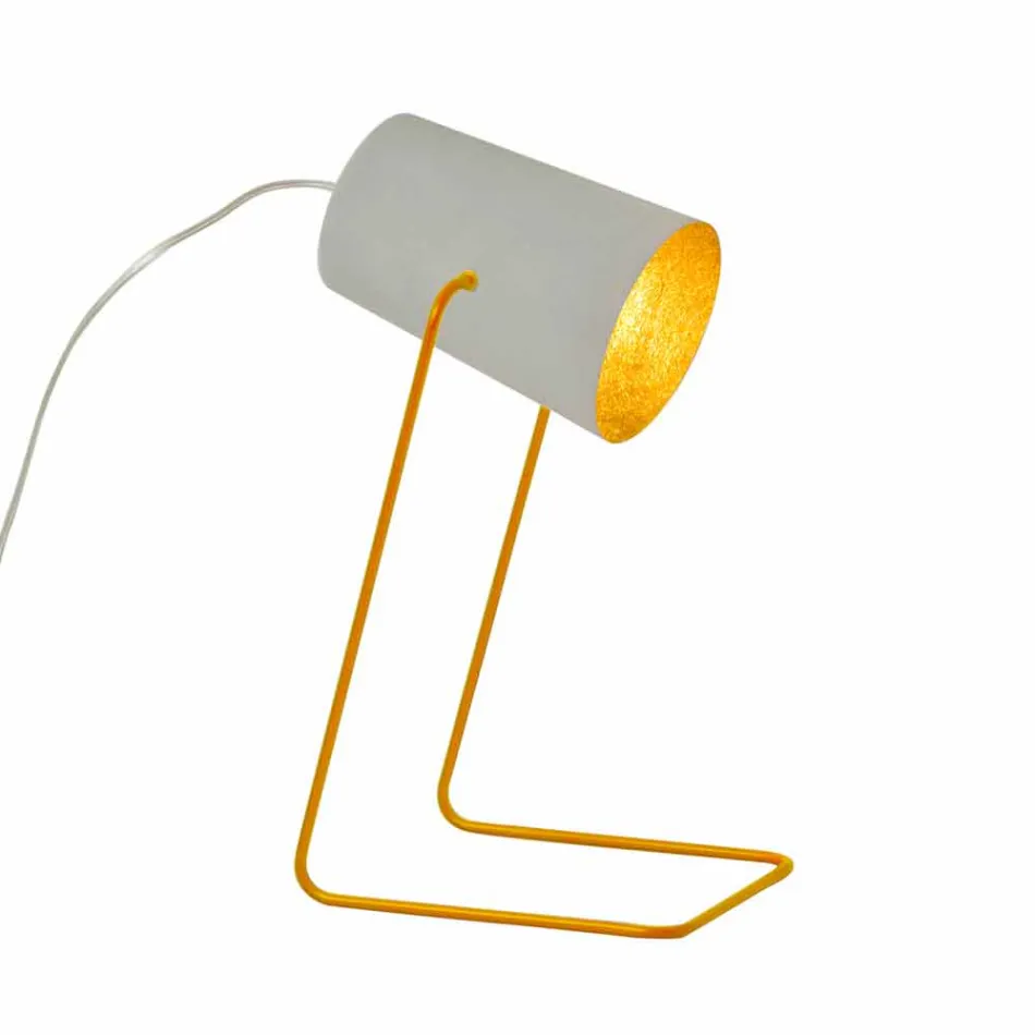 Borddesign lampe In-es.artdesign Paint T beton effekt Viadurini