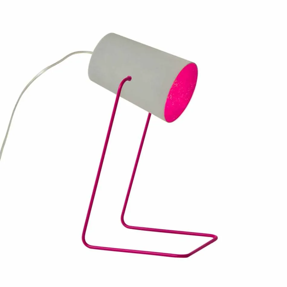 Borddesign lampe In-es.artdesign Paint T beton effekt Viadurini