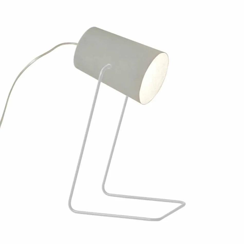 Borddesign lampe In-es.artdesign Paint T beton effekt Viadurini