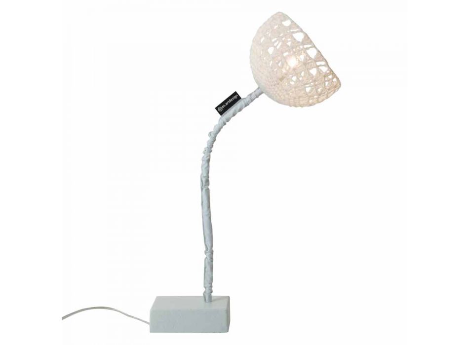 Borddesign lampe In-es.artdesign T2 tekstur fleksibel stilk Viadurini