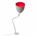 Design gulvlampe In-es.artdesign Blomst Malet beton Viadurini