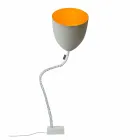 Design gulvlampe In-es.artdesign Blomst Malet beton Viadurini