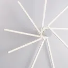 Designerlampe i glas og metal, fremstillet i Italien til stilfuld indretning - Idra Viadurini