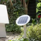 Moderne design lampe til indendørs eller udendørs i farvet plast - Fungostar Viadurini