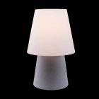 Moderne design lampe til indendørs eller udendørs i farvet plast - Fungostar Viadurini
