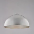 Elegant lampe i glas og metal, fremstillet i Italien til raffinerede interiører - Deneb Viadurini