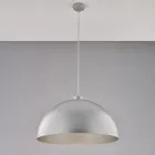 Elegant lampe i glas og metal, fremstillet i Italien til raffinerede interiører - Deneb Viadurini