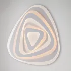 Elegant lampe i glas og metal fremstillet i Italien til raffinerede interiører - Rigel Viadurini