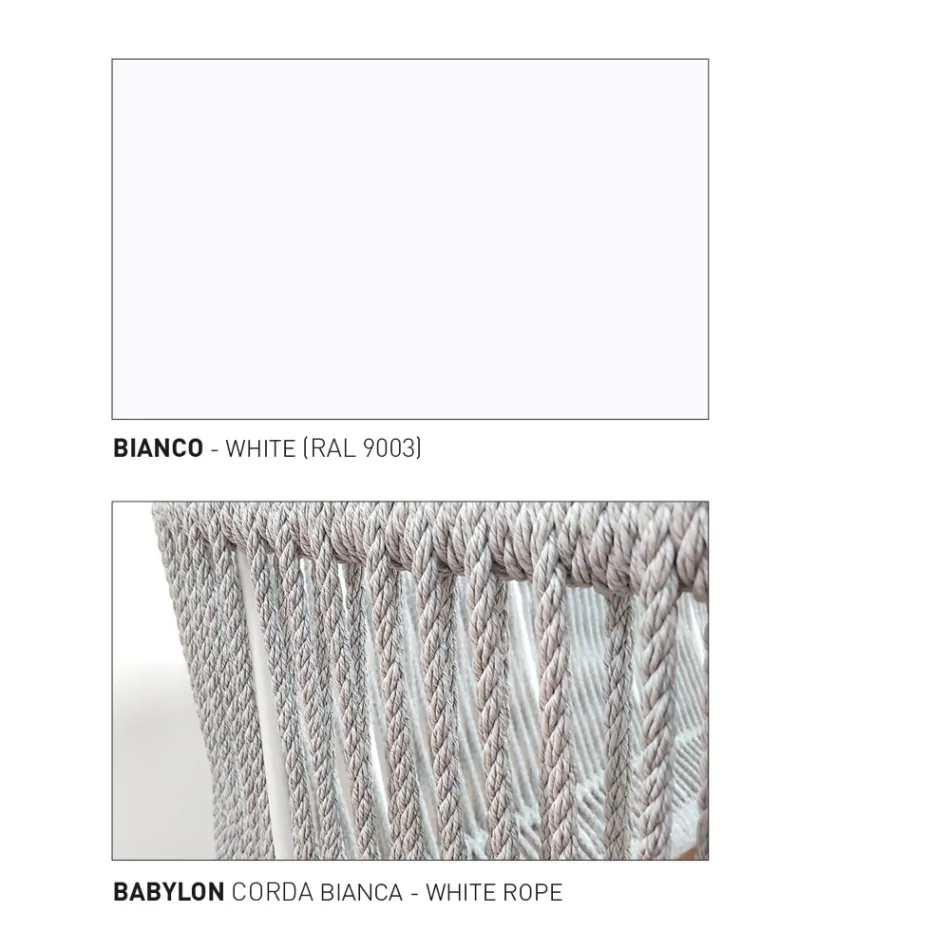 Havelampe i aluminium og fibre Made in Italy - Cricket af Varaschin Viadurini