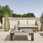 Havelampe i aluminium og fibre Made in Italy - Cricket af Varaschin Viadurini