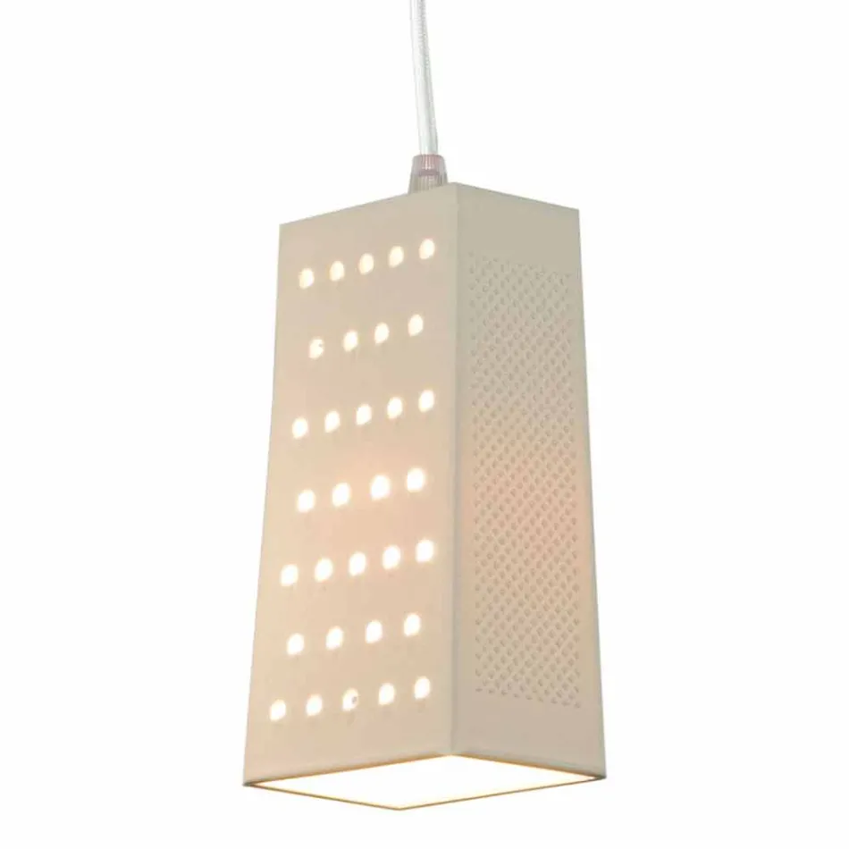 Suspended laprene lampe In-es.artdesign Cacio & Pepe 2 farvet Viadurini