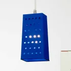 Suspended laprene lampe In-es.artdesign Cacio & Pepe 2 farvet Viadurini
