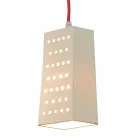 Suspended laprene lampe In-es.artdesign Cacio & Pepe 2 farvet Viadurini