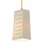 Suspended laprene lampe In-es.artdesign Cacio & Pepe 2 farvet Viadurini