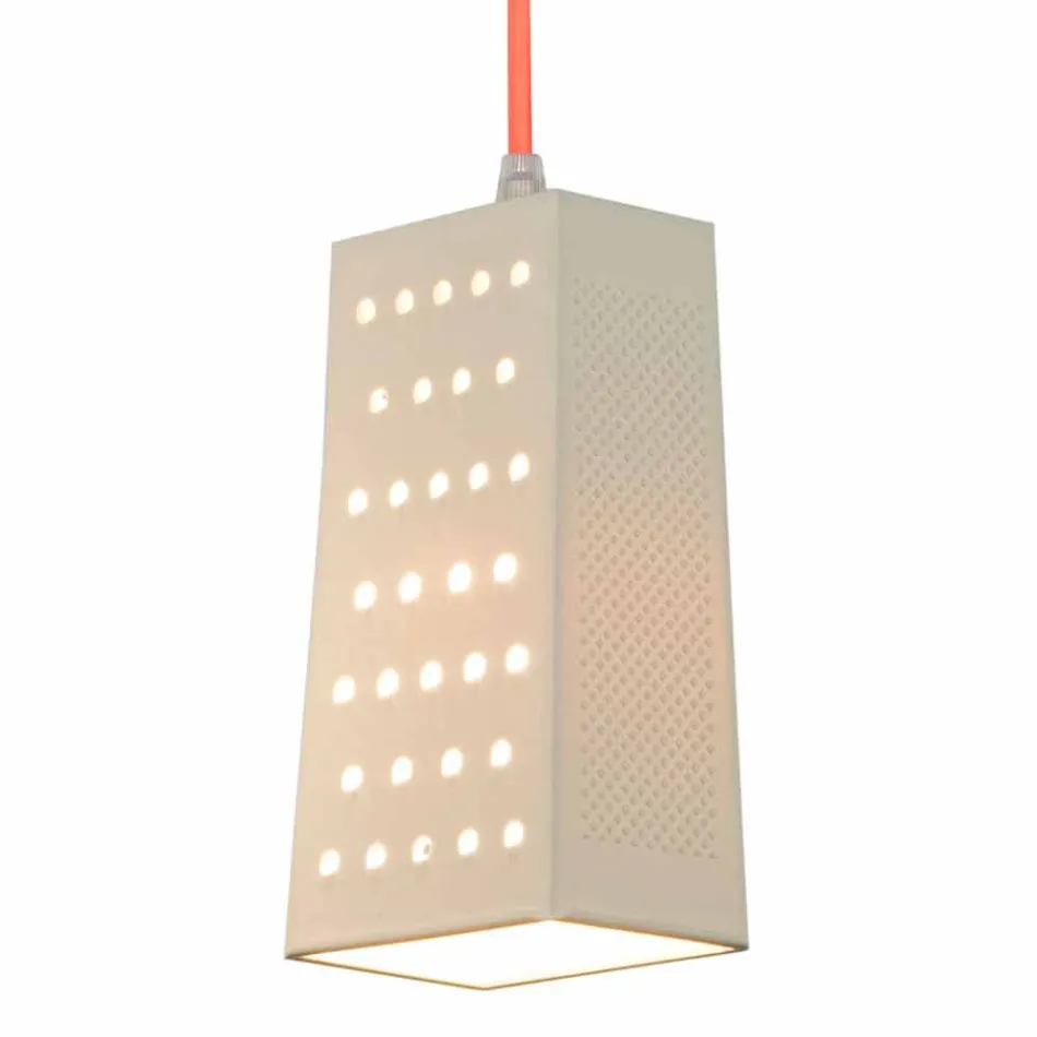 Suspended laprene lampe In-es.artdesign Cacio & Pepe 2 farvet Viadurini