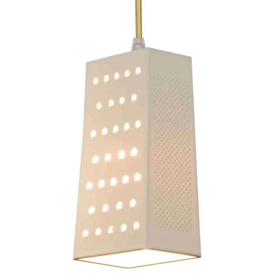 Suspended laprene lampe In-es.artdesign Cacio & Pepe 2 farvet Viadurini