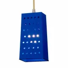 Suspended laprene lampe In-es.artdesign Cacio & Pepe 2 farvet Viadurini