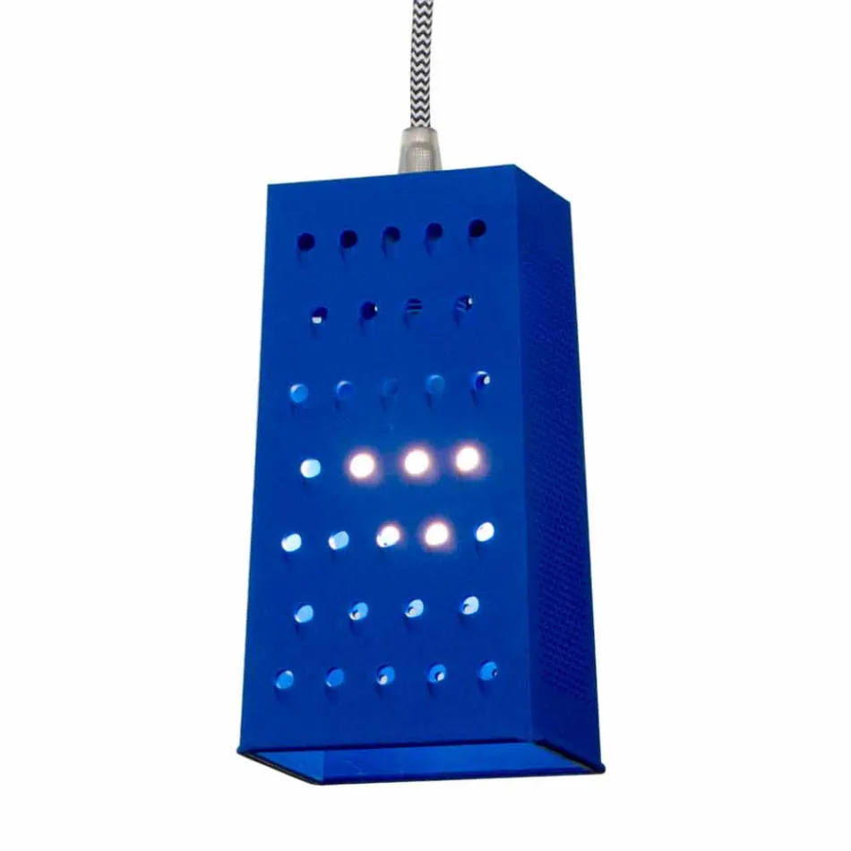 Suspended laprene lampe In-es.artdesign Cacio & Pepe 2 farvet Viadurini