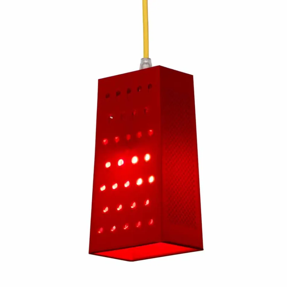 Suspended laprene lampe In-es.artdesign Cacio & Pepe 2 farvet Viadurini