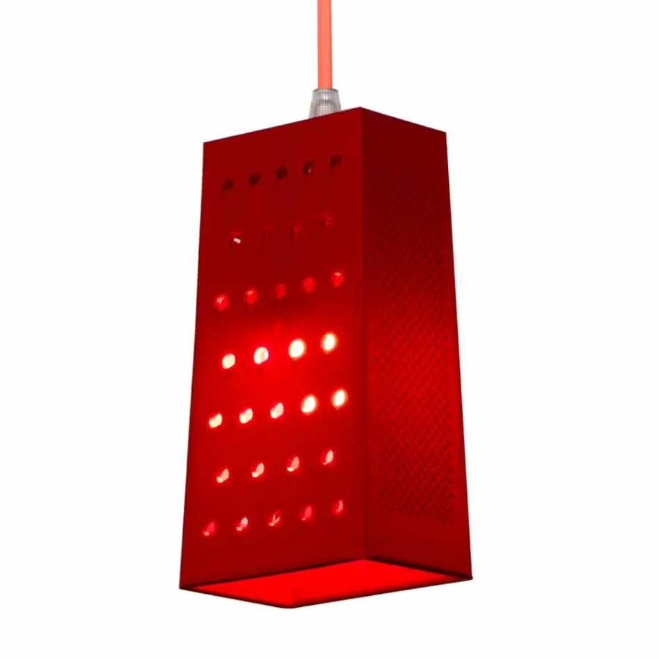 Suspended laprene lampe In-es.artdesign Cacio & Pepe 2 farvet Viadurini