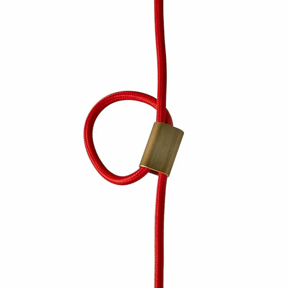 Lampe i bøg og suspenderet keramik fremstillet i Italien Asien Viadurini