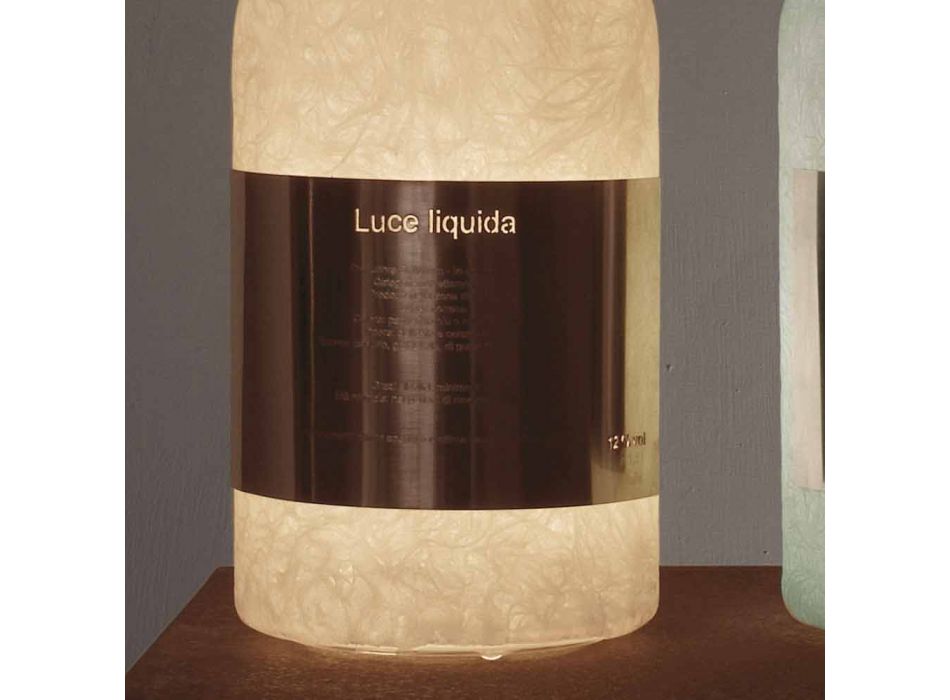 Bordlampe i farvet nebulit In-es.artdesign Luce Liquid1 Viadurini