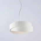 Glas- og metallampe ideel til stilfuld indretning – Nebula Viadurini