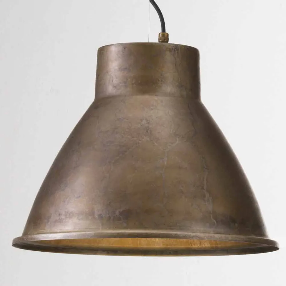 Industriel lampe i jern suspension Loft Media Il Fanale Viadurini