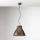 Industriel lampe i jern suspension Loft Media Il Fanale Viadurini
