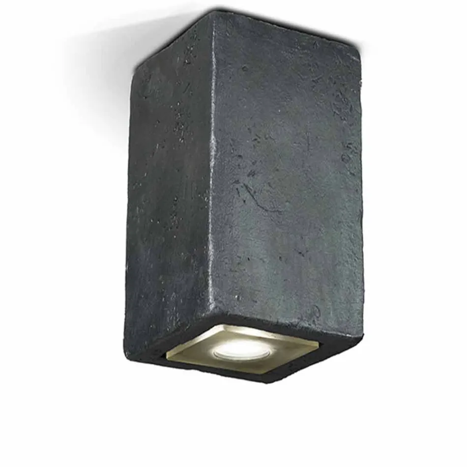 Udendørs terracotta LED loftslampe, Smith - Toscot Viadurini