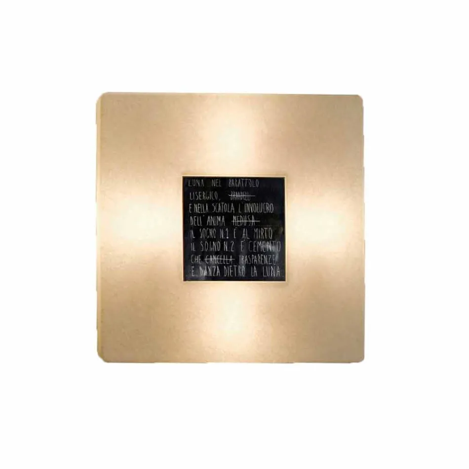 Moderne væglampe In-es.artdesign Fragmenter 3 nebulit design Viadurini