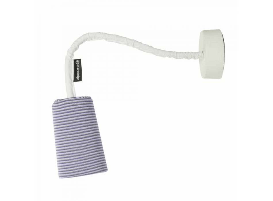 Moderne væglampe In-es.artdesign Mal en stripe nebulit og uld Viadurini