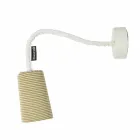 Moderne væglampe In-es.artdesign Mal en stripe nebulit og uld Viadurini