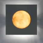 Moderne væglampe In-es.artdesign Vaskemaskine i nebulit Viadurini