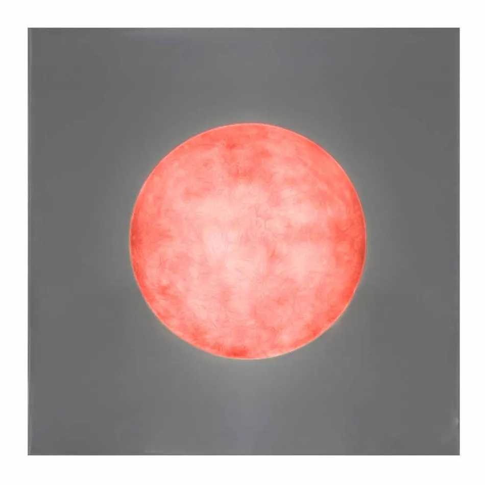 Moderne væglampe In-es.artdesign Vaskemaskine i nebulit Viadurini