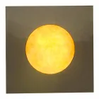 Moderne væglampe In-es.artdesign Vaskemaskine i nebulit Viadurini