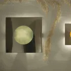 Moderne væglampe In-es.artdesign Vaskemaskine i nebulit Viadurini