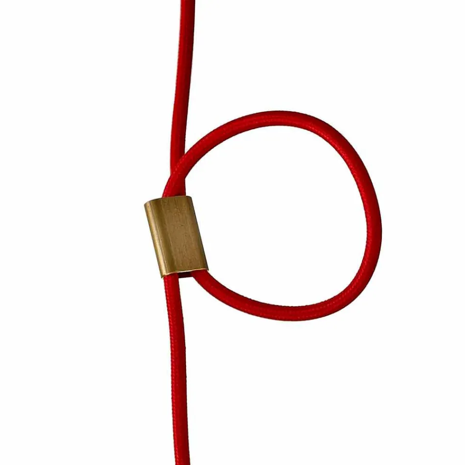 Moderne vedhængslampe i hvid keramik lavet i Italien Asien Viadurini