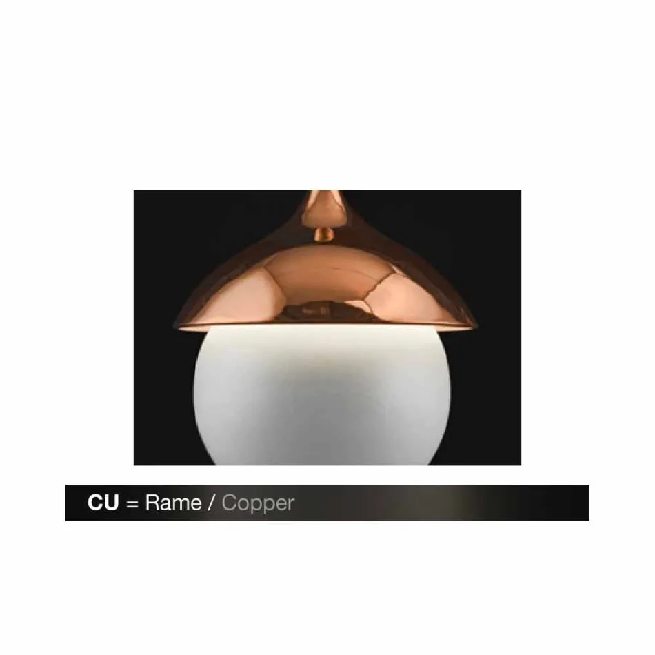 moderne lampe keramisk suspension The Lustri 9 Viadurini