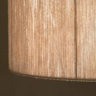 Moderne vedhængslampe i uld fremstillet i Italien Evita Viadurini