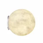 Moderne væglampe In-es.artdesign A. Månen i nebulit Viadurini