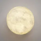 Moderne væglampe In-es.artdesign A. Månen i nebulit Viadurini