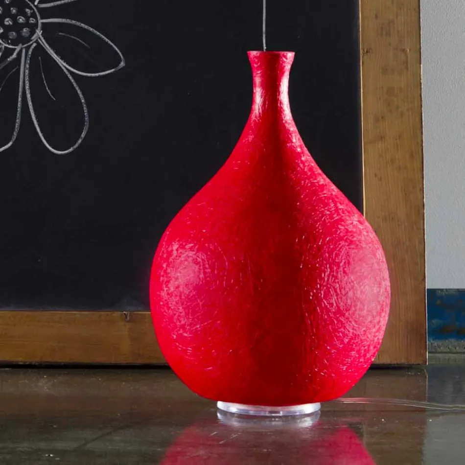 Moderne bordlampe In-es.artdesign Luce2 lys i nebulit Viadurini