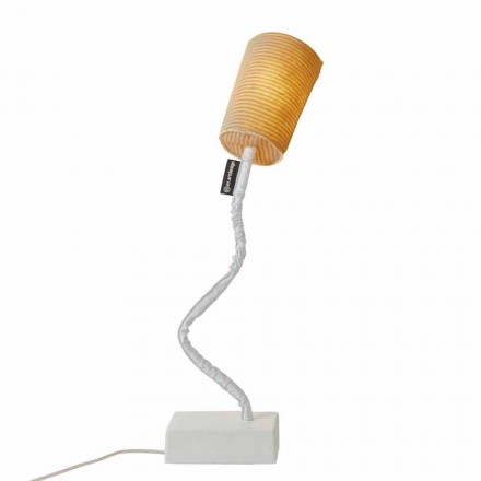 Moderne bordlampe In-es.artdesign Paint T Stripe i uld Viadurini