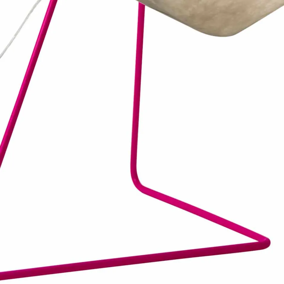 Moderne gulvlampe In-es.artdesign Cyrcus F Nebula i nebulit Viadurini